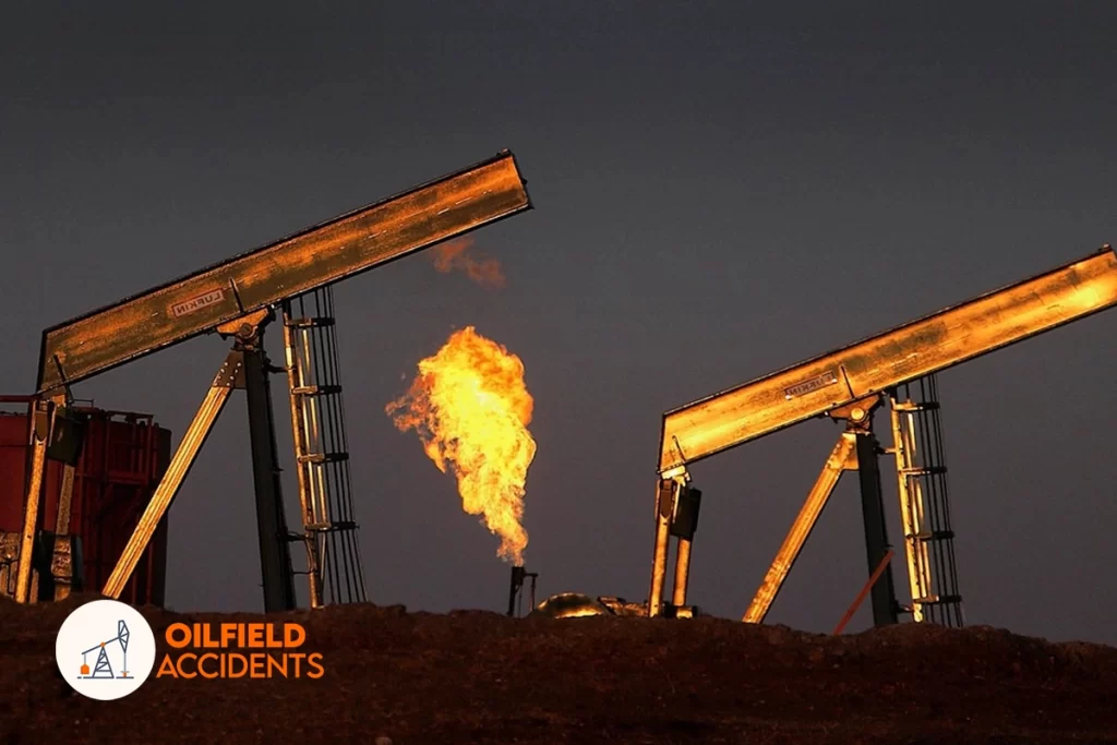 North Dakota oilfield accidents image