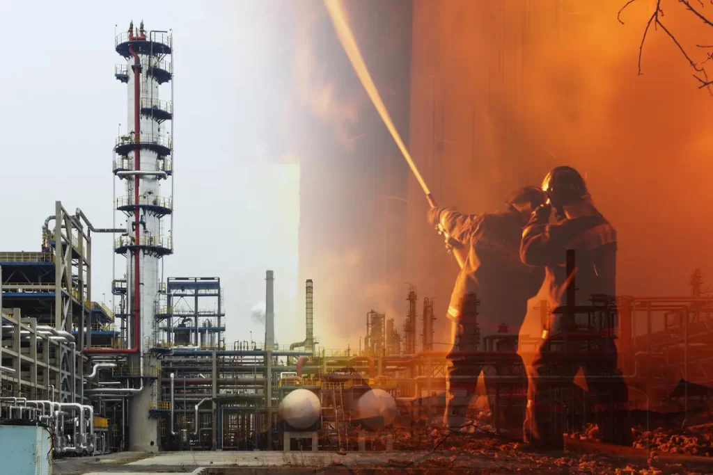 Some causes of oil refinery fire